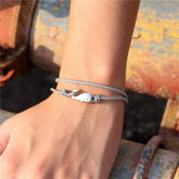 Discover Ocean Whale Bracelets With Nautical Rope - Tecwwa