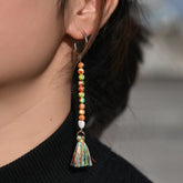 Buy Tassel Dangle Handmade Earrings for Women - Tecwwa