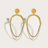 Women's Gold Drop Earrings | Online - Tecwwa