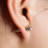 Shop Handmade Ocean Shark Stud Earrings - Tecwwa