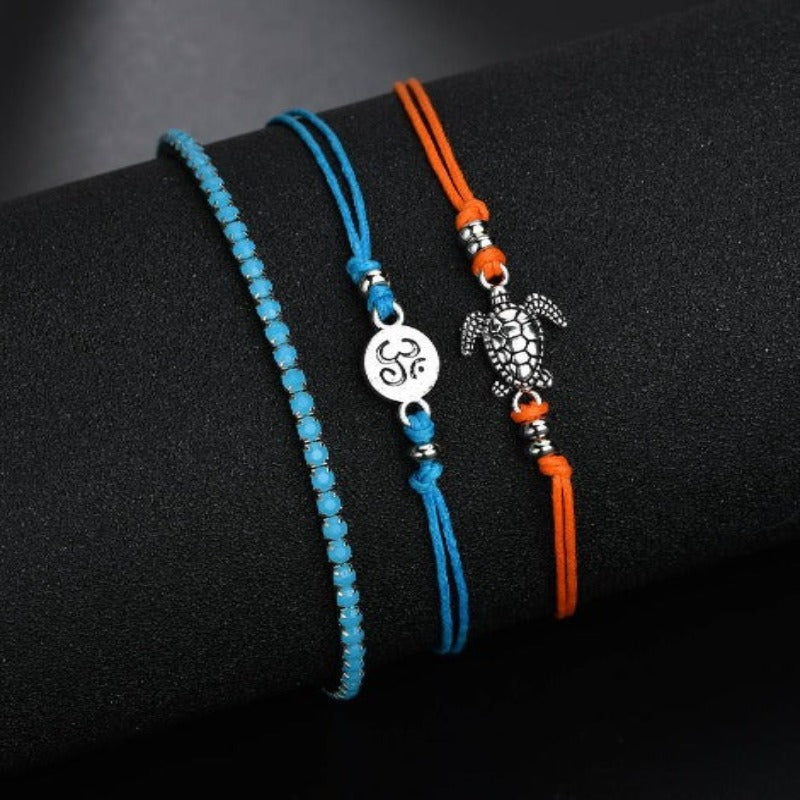 Buy Online Women's Turtle Anklet - Tecwwa