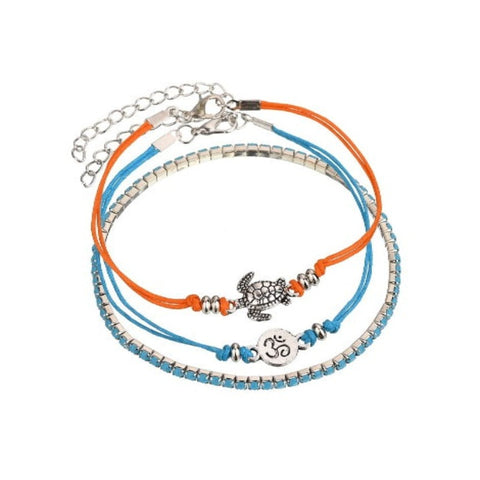 Buy Online Women's Turtle Anklet - Tecwwa