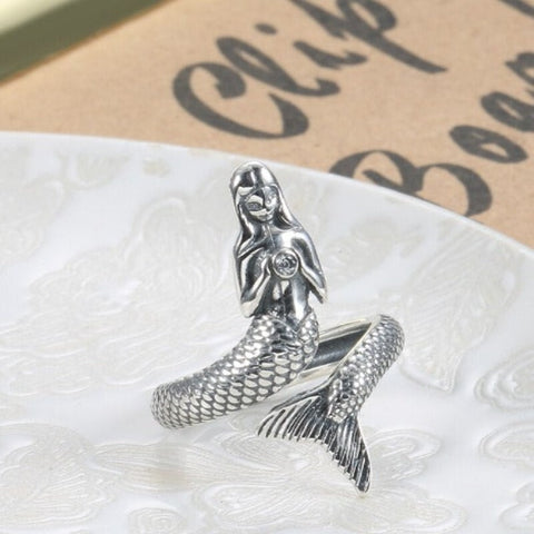TECWWA MERMAID RING - ADJUSTABLE RING - TECWWA