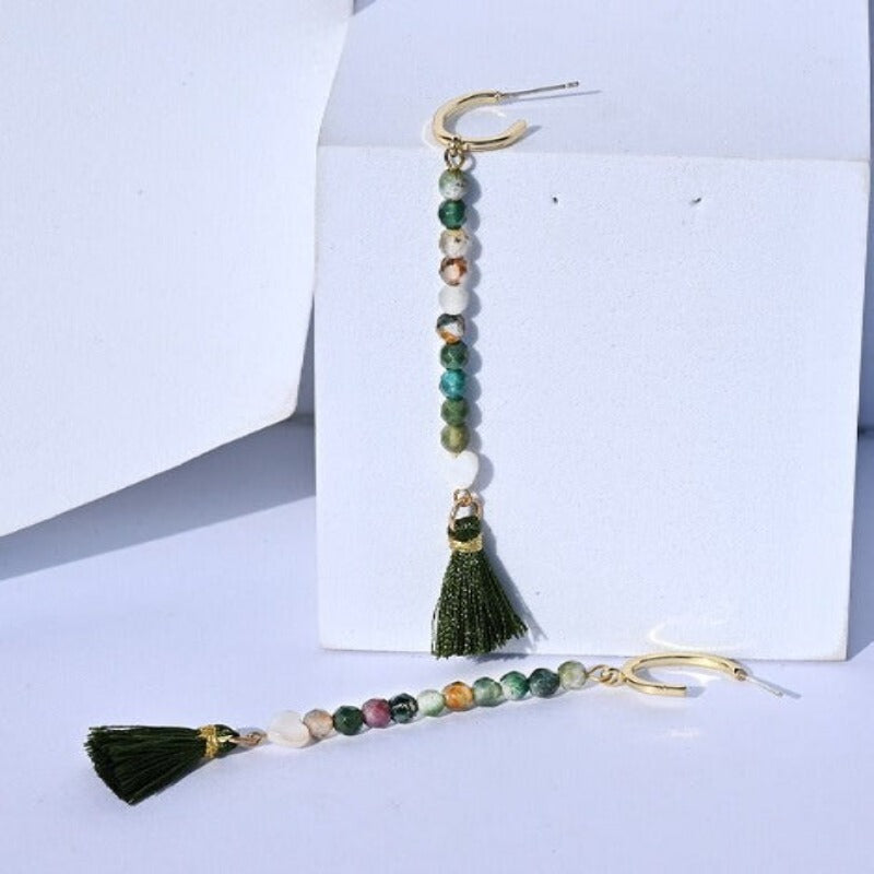 Buy Tassel Dangle Handmade Earrings for Women - Tecwwa