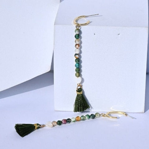 Buy Tassel Dangle Handmade Earrings for Women - Tecwwa