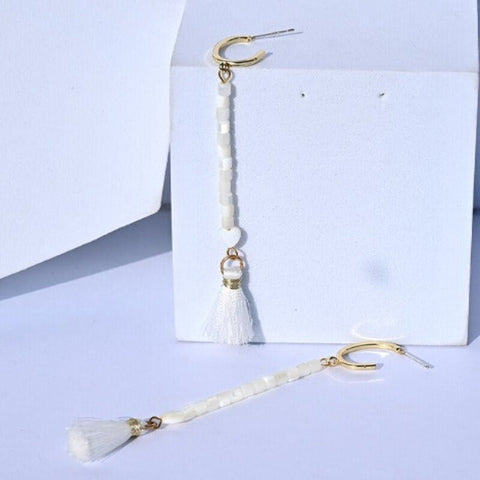Buy Tassel Dangle Handmade Earrings for Women - Tecwwa