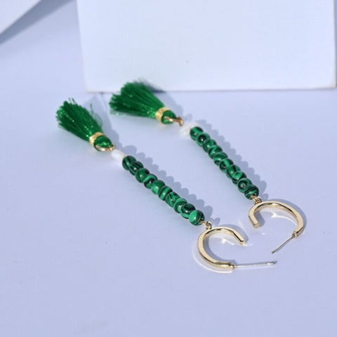 Buy Tassel Dangle Handmade Earrings for Women - Tecwwa