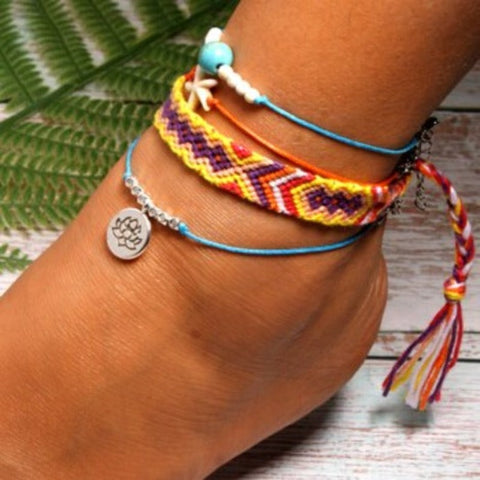 Buy Online Women's Starfish Anklet - Tecwwa