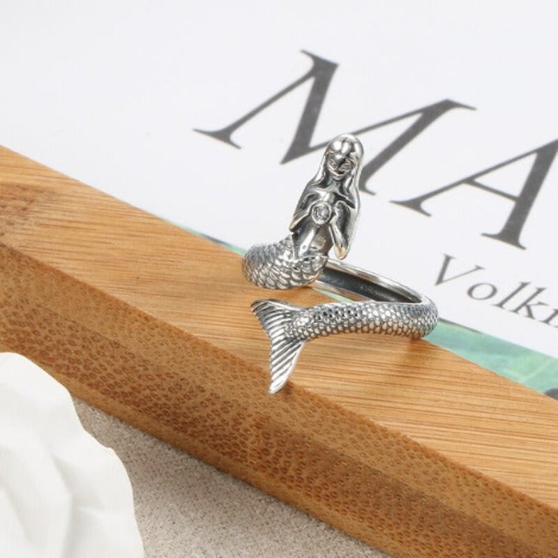 TECWWA MERMAID RING - ADJUSTABLE RING - TECWWA