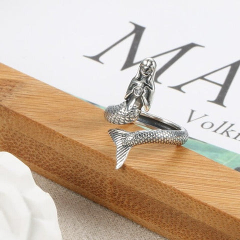 TECWWA MERMAID RING - ADJUSTABLE RING - TECWWA