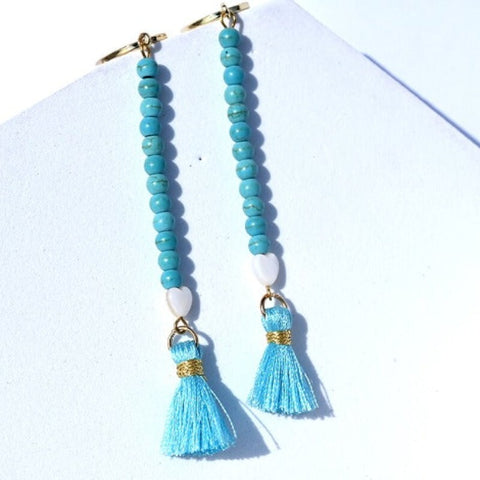 Buy Tassel Dangle Handmade Earrings for Women - Tecwwa