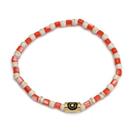 Evil Eye Natural Stone Bracelets  - Tecwwa