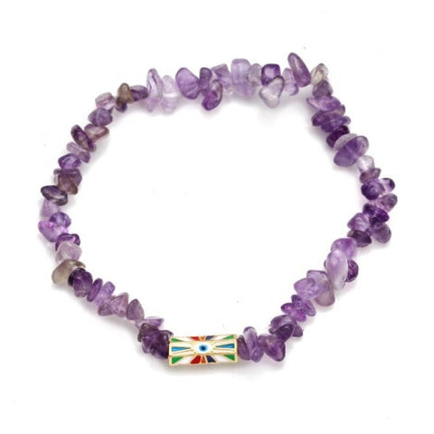 Evil Eye Natural Stone Bracelets  - Tecwwa