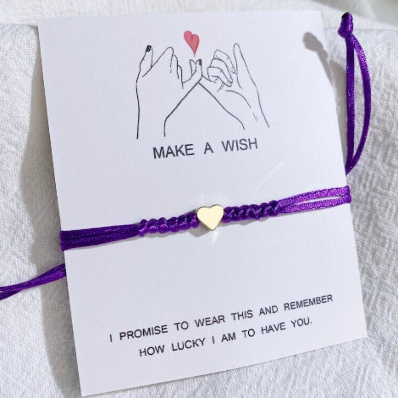 Red bracelets, Heart bracelets, Bridesmaid bracelets - Tecwwa