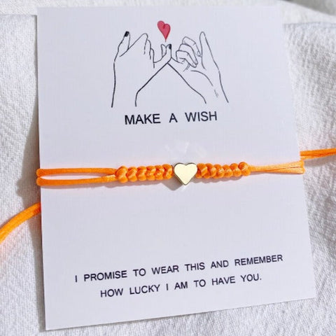 Red bracelets, Heart bracelets, Bridesmaid bracelets - Tecwwa
