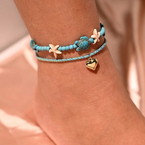 Buy Turtle Anklet online with free shipping - Tecwwa 