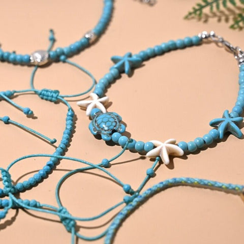 Buy Turtle Anklet online with free shipping - Tecwwa 