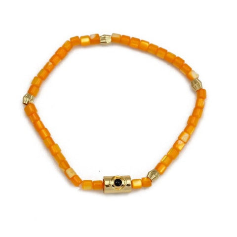 Evil Eye Natural Stone Bracelets  - Tecwwa