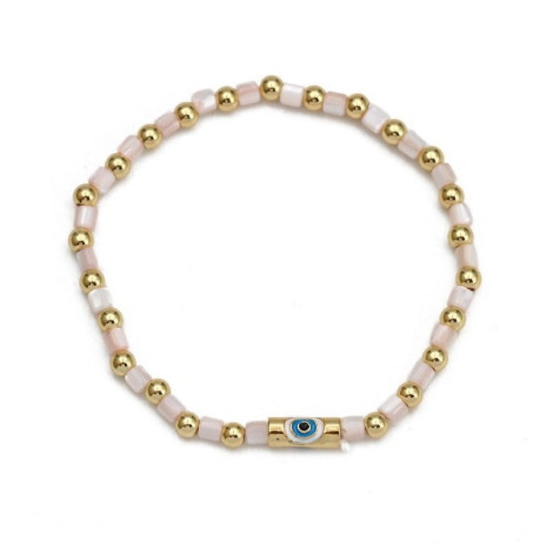 Evil Eye Natural Stone Bracelets  - Tecwwa