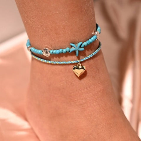 Buy Turtle Anklet online with free shipping - Tecwwa 