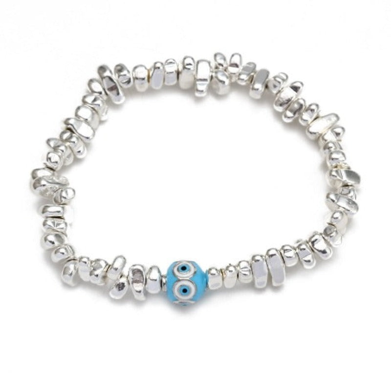 Evil Eye Natural Stone Bracelets  - Tecwwa