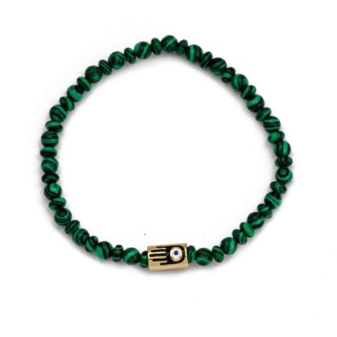 Evil Eye Natural Stone Bracelets  - Tecwwa