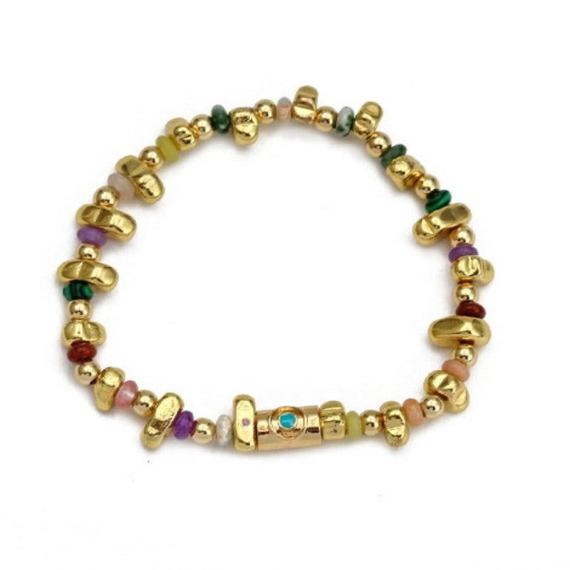 Evil Eye Natural Stone Bracelets  - Tecwwa