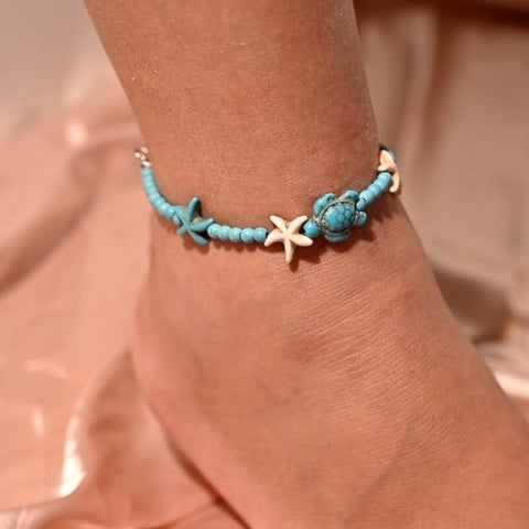 Buy Turtle Anklet online with free shipping - Tecwwa 