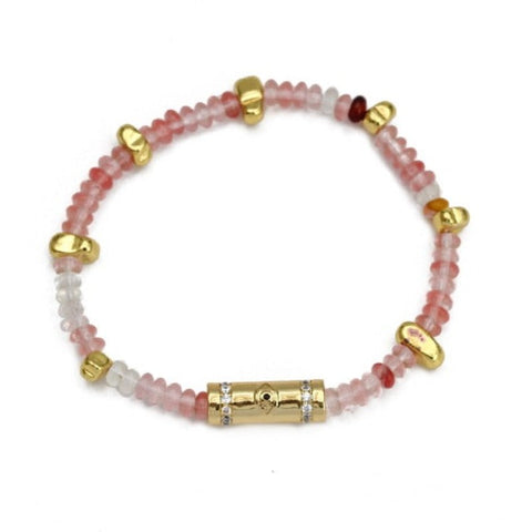 Evil Eye Natural Stone Bracelets  - Tecwwa