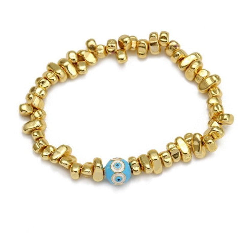 Evil Eye Natural Stone Bracelets  - Tecwwa